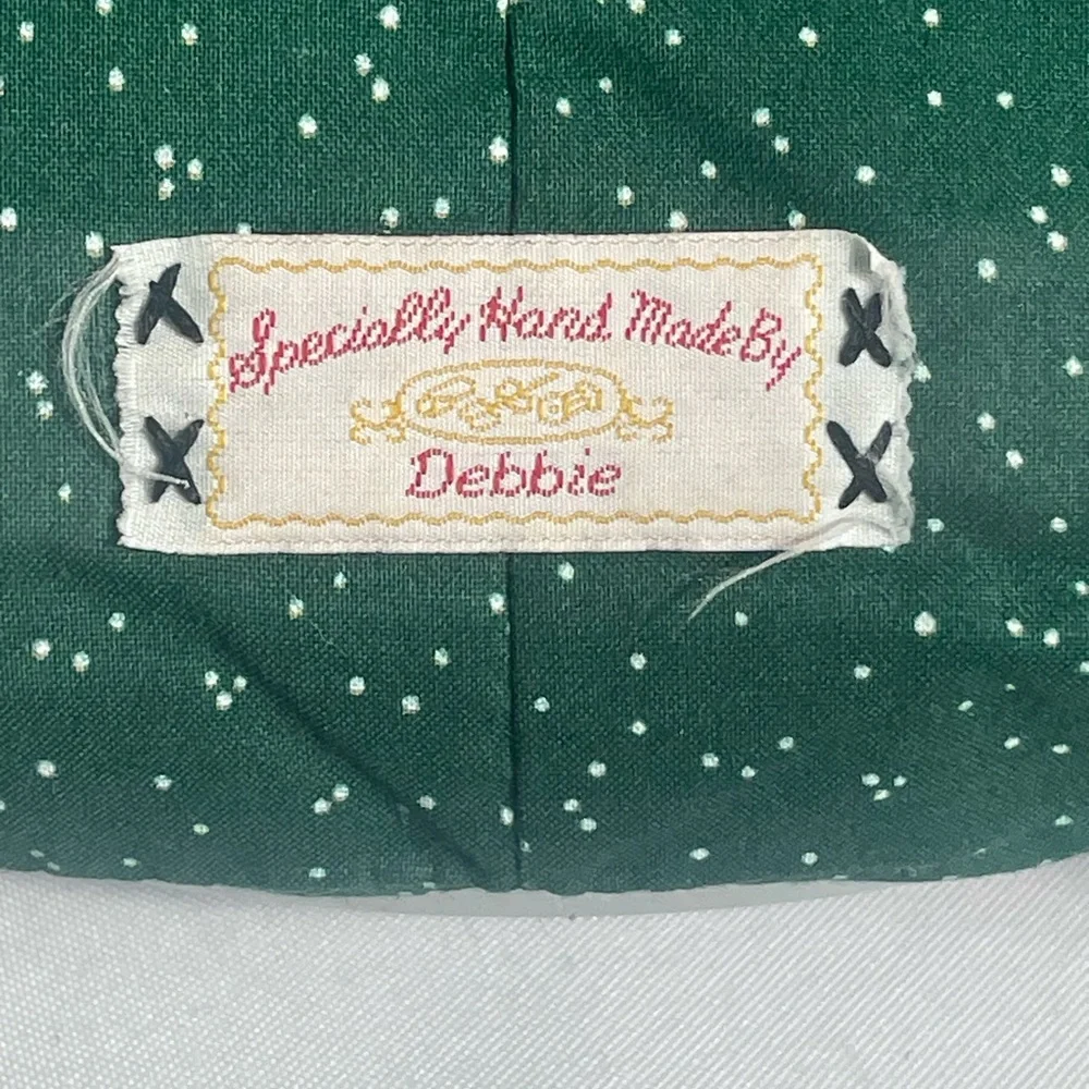 Handmade Christmas Pillow “My Father Was a Noble Fir” Folk Art Primitive 16x16